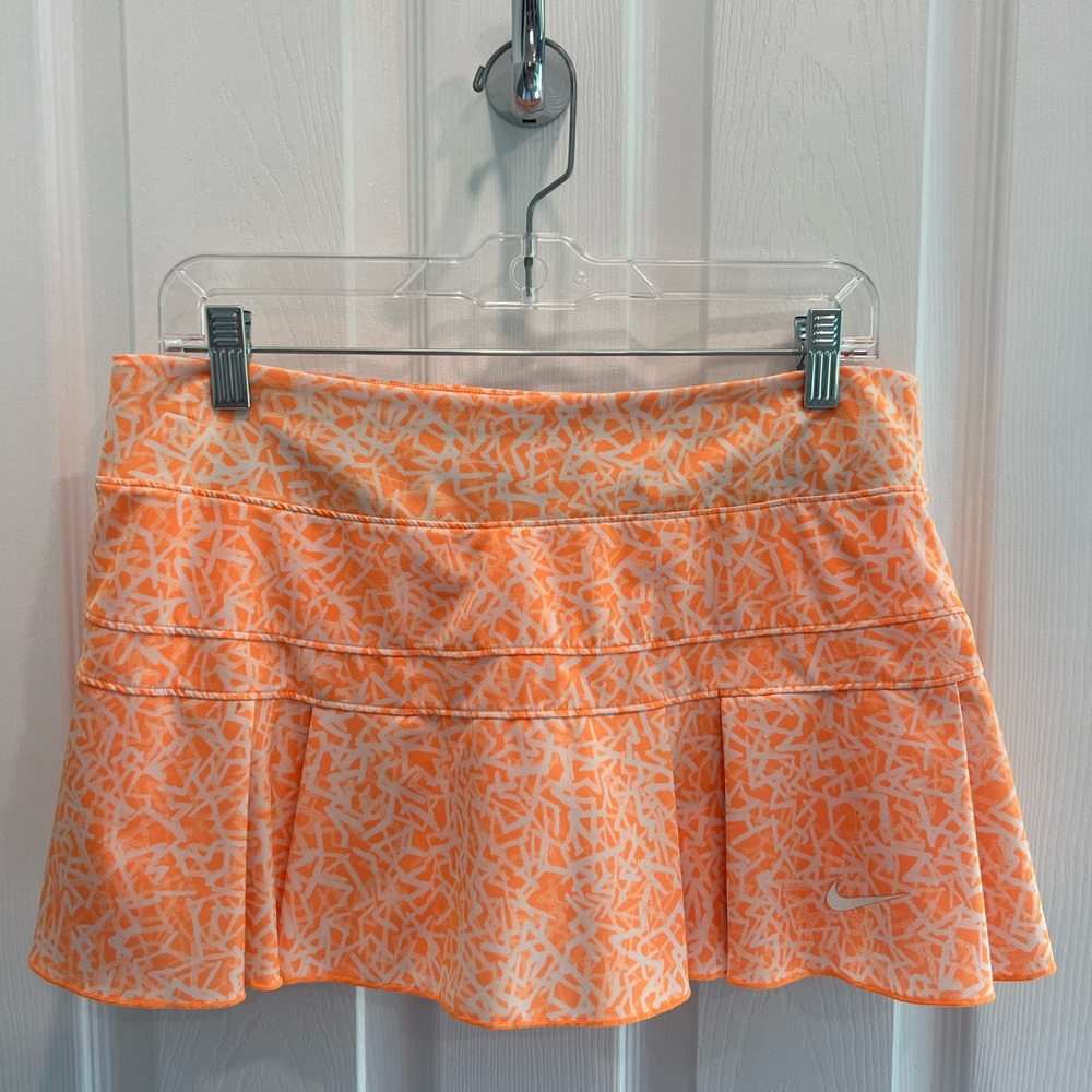 Nike Women's Vibrant Orange Skater Skirt